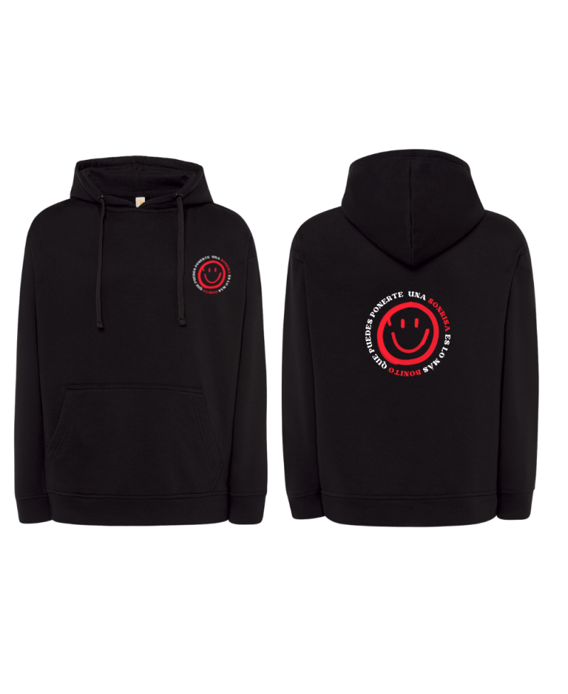 Sudadera Unisex modelo cara...